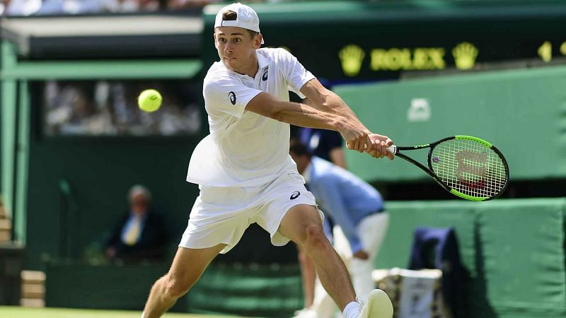 Image result for alex de minaur wimbledon 2018