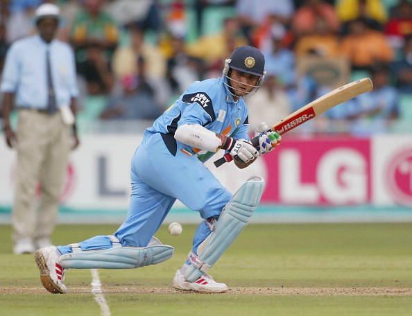 Sourav Ganguly of India