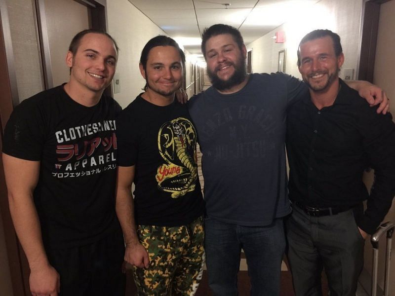 Kevin Owens nee Steen could just join the Alpha Club with old friends Chris Jericho and the Young Bucks