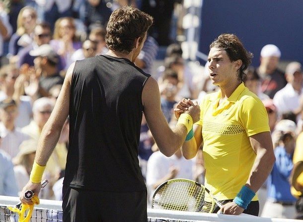 Del Potro gave Nadal a taste of his own medicine