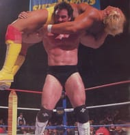 Is that a legend helplessly aloft on Hercules Hernandez's shoulders?