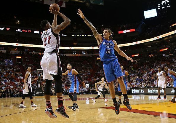 Oklahoma City Thunder v Miami Heat