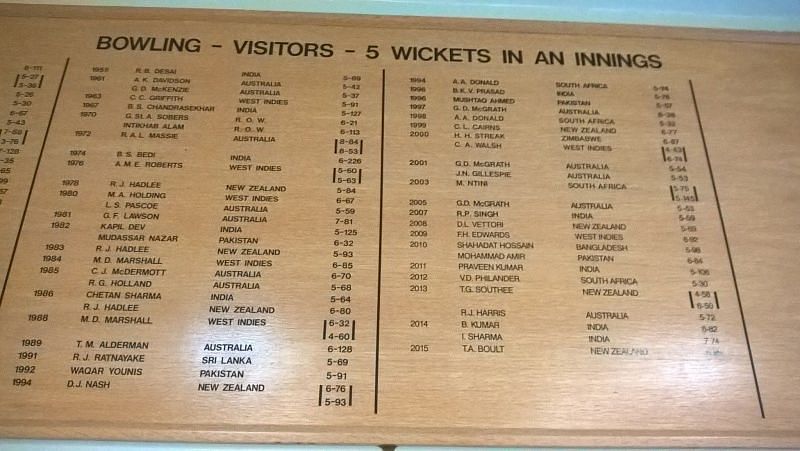 Image result for lord&#039;s bowlers honours board