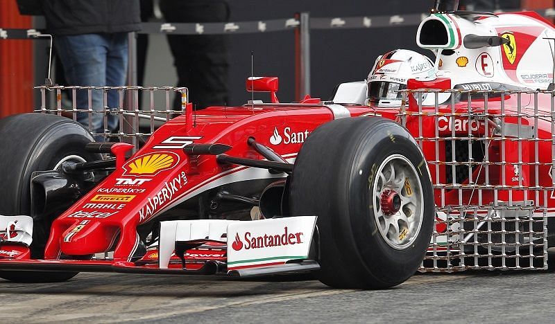 Ferrari dominated testing in Hungary