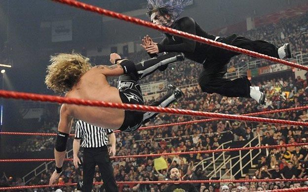 Jeff Hardy found himself facing long-time rival, Edge
