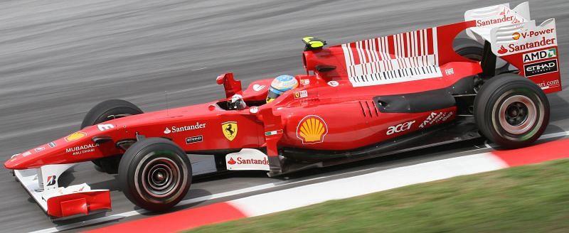 Alonso joined Ferrari in 2010
