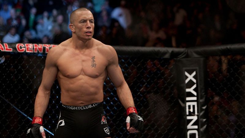 Former UFC two-division champion GSP 