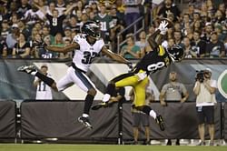 Young receivers impress in first game with Steelers