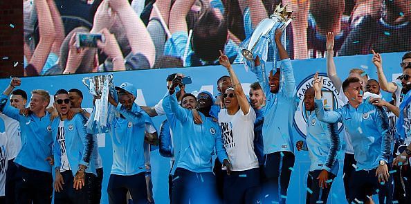 Manchester City Trophy Parade