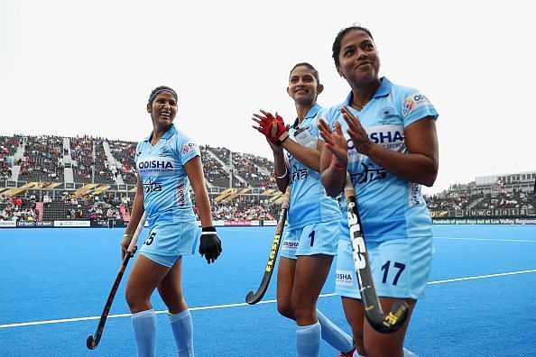 India v USA - FIH Womens Hockey World Cup