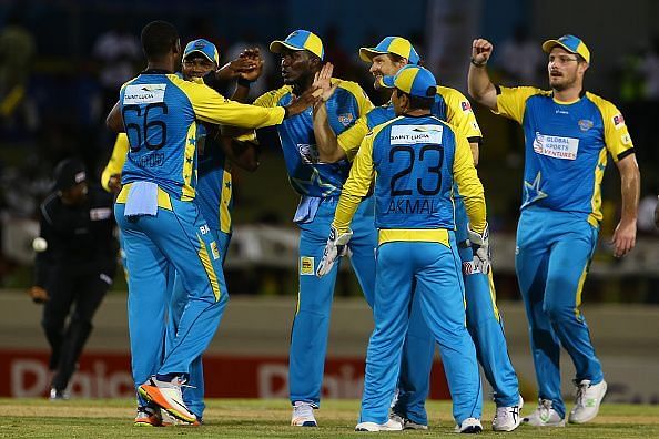 2017 HERO Caribbean Premier League - St Lucia Stars v Guyana Amazon Warriors