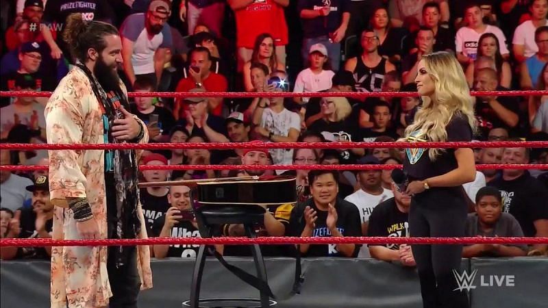 Trish Stratus returned to WWE on Raw 