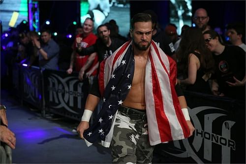 Ring Of Honor's Flip Gordon / Photo courtesy of Ring Of Honor, as taken by Bruno Silveira