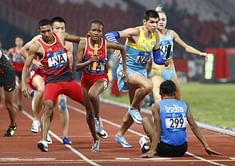Mixed relay makes Asian Games debut; China back atop medals