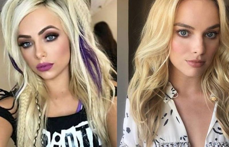 WWE RAW Superstar Liv Morgan is a spitting image of Hollywood actress Margot Robbie