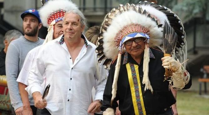 WWE News: Bret Hart honored with First Nations community name