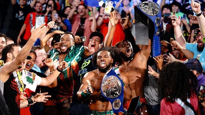 New Day became the five-time Tag Team Champions last week