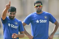 MS Dhoni and his trusted spin-duo of Ashwin-Jadeja