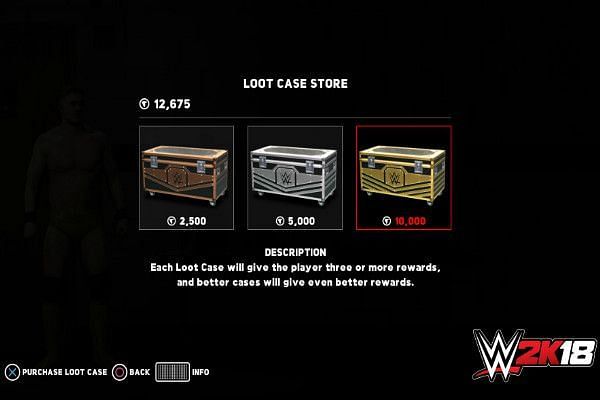 WWE 2K18 Loot Crates