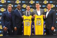 Los Angeles Lakers Introduce 2018 Draft Picks