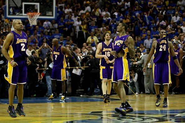 NBA Finals Game 5:  Los Angeles Lakers v Orlando Magic