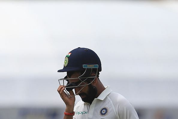 Pujara will want to forget the 1st innings as quickly as possible