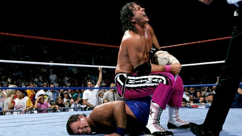 Bret Hart was the star of that night.