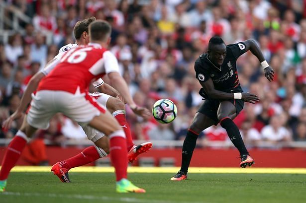 Sadio Mane v Arsenal