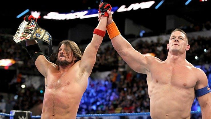 https://static3.thesportsterimages.com/wordpress/wp-content/uploads/2018/04/AJ-Styles-and-John-Cena.jpg?q=50&amp;fit=crop&amp;w=738