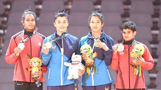 Pincky Balhara is proudly the first Asian Games silver medallist from India. The 19 year old Delhite is a two time national silver medalist.