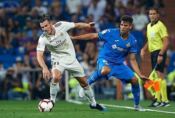 Cabrera struggled against the width on offer from Real Madrid