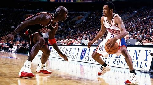 Michael Jordan & Allen Iverson