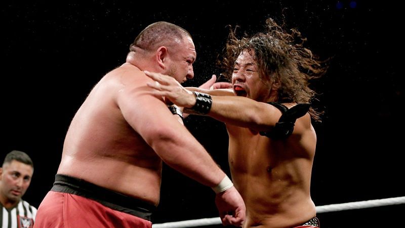 Samoa Joe shocked the world when he beat Nakamura at Takeover: Toronto