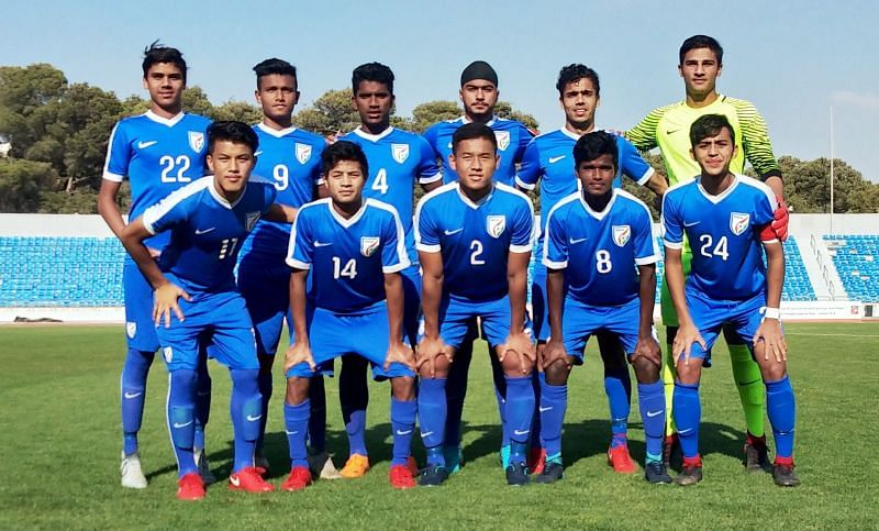 India U-16 Starting Line-up against Yemen