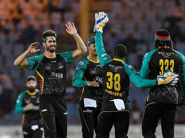 St Lucia Stars v St Kitts &amp; Nevis Patriots - 2018 Hero Caribbean Premier League (CPL) Tournament