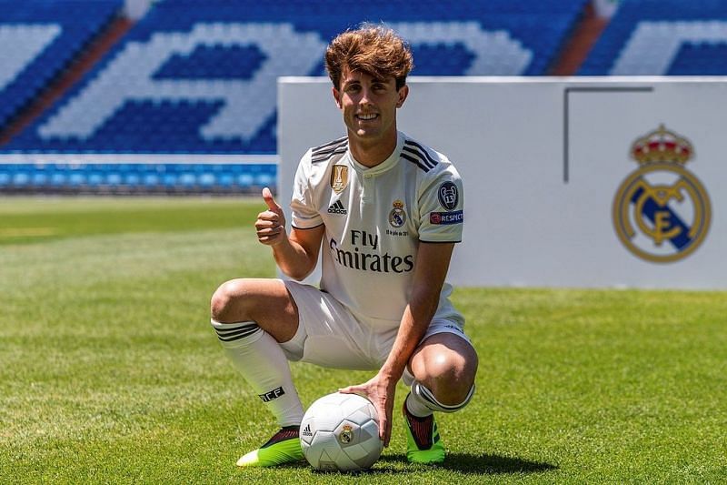 Odriozola joined Real Madrid in the summer