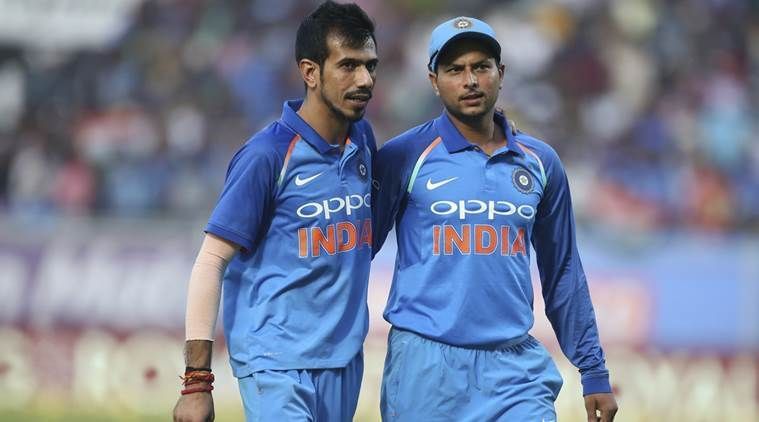 Image result for Kuldeep Yadav and Yuzvendra Chahal.