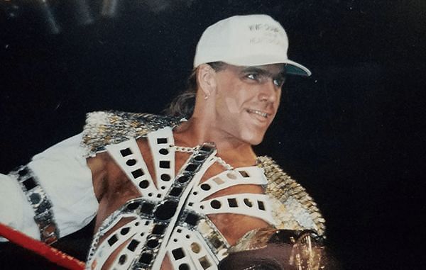 Image result for shawn michaels standing at ringside