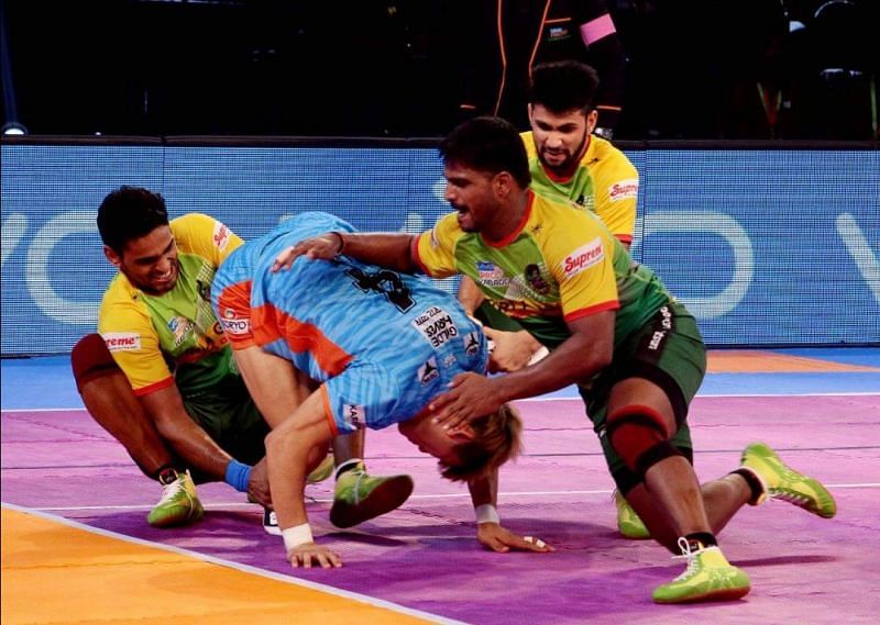 Sachin Shingade averages 1.68 tackle points per match in PKL. However, he is an exciting defender who has many moves in his arsenal.