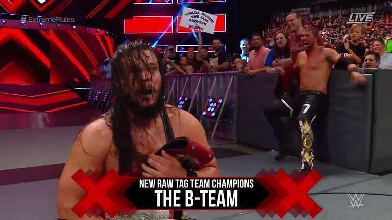 The B Team are the Raw Tag Team Champions 