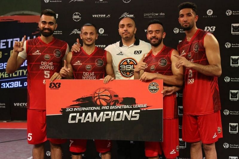 Delhi Hoopers are crowned Championship of the sixth and final round of the 3BL