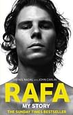 Rafael Nadal's biography contains an artistic tennis reference, which is a masterpiece.