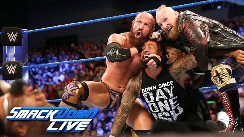 Image result for wwe sanity vs usos