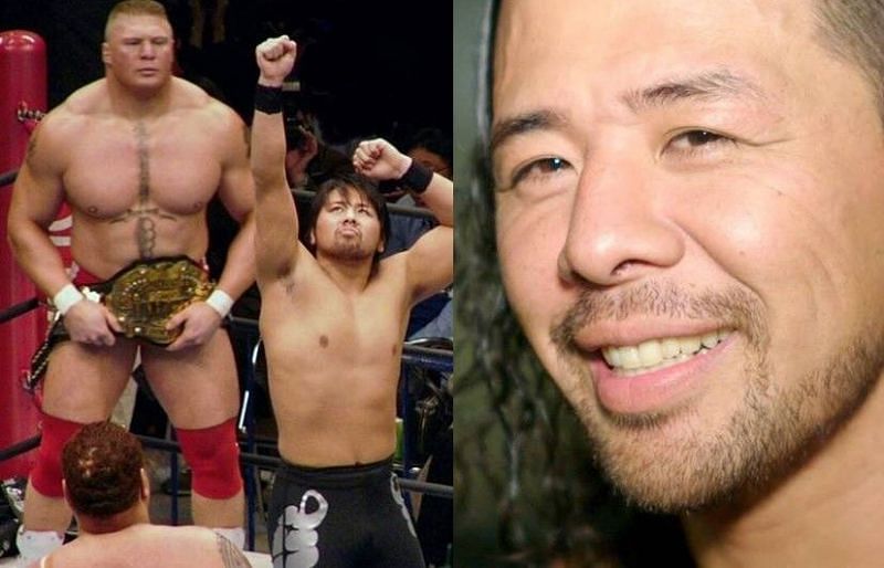 Shinsuke Nakamura opened up on his experience with WWE Universal Champion Brock Lesnar back when they wrestled for NJPW