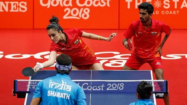 Achanta Sharath Kamal and Manika Batra settles for bronze