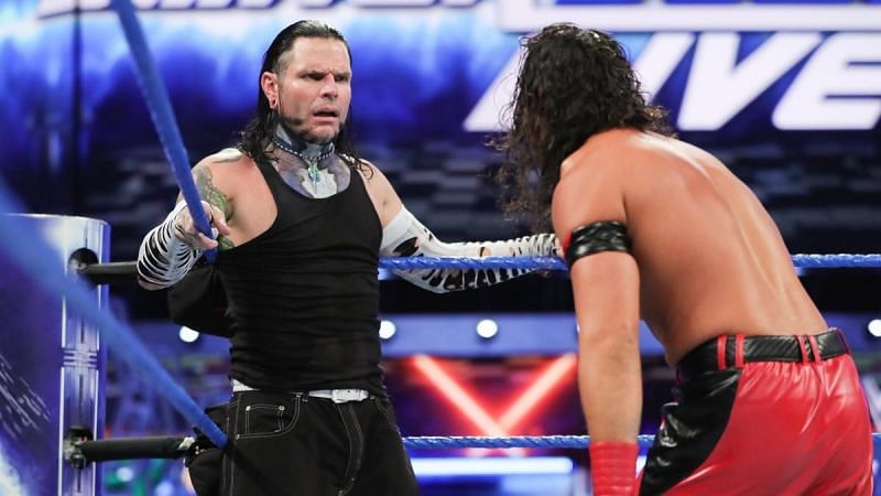 Jeff Hardy faced Shinsuke Nakamura for the United States Title