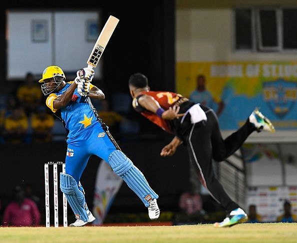 St Lucia Stars v Trinbago Knight Riders - 2018 Hero Caribbean Premier League (CPL) Tournament