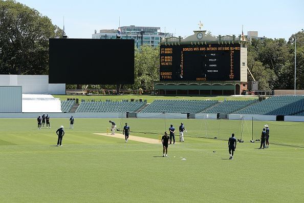 India Training Session