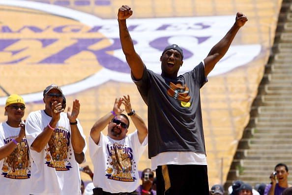 Los Angeles Lakers NBA Finals Championship Victory Parade