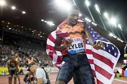 Lyles impresses in 200 meters win at Diamond League finals